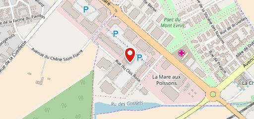 Au Bureau Montévrain sur la carte