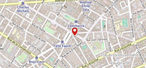 Au Bureau Paris 15 sur la carte