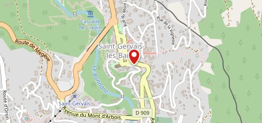 Au Comptoir Alpin sur la carte