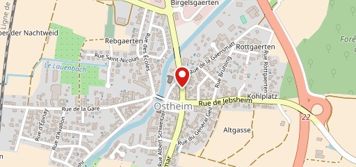 Au Comptoir Gourmand Ostheim sur la carte