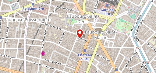 Au Faubourg sur la carte