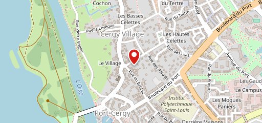 Au pain du village sur la carte