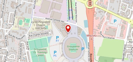 Au Fût et à mesure Parc OL sur la carte