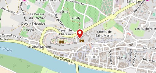 Au Local Chinon sur la carte