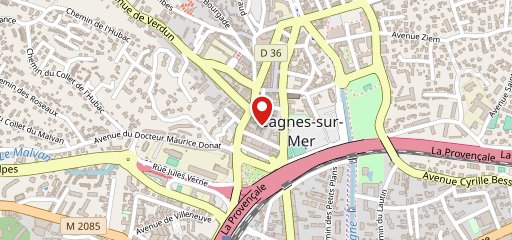 Au puits du cours sur la carte