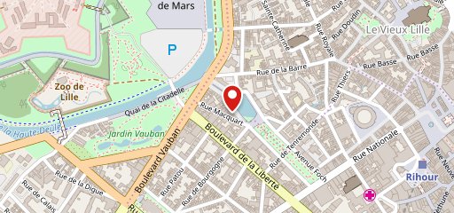 Le Bouchon du Quai du Wault sur la carte