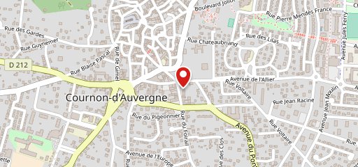 Au Relais des Saveurs sur la carte