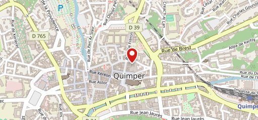 Crêperie Au Vieux Quimper sur la carte