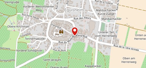 Auberge Alsacienne sur la carte