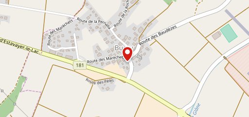 Auberge Communale de Bussy sur la carte