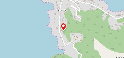 Auberge d'Ancône Calcatoggio sur la carte