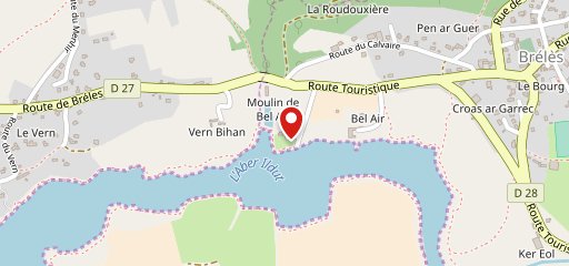 Auberge de Bel Air sur la carte