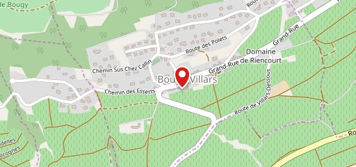 Auberge De Bougy-Villars sur la carte