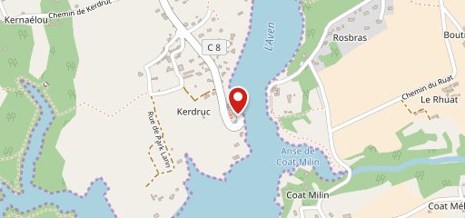 La Petite Auberge de Kerdruc sur la carte