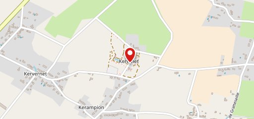 Auberge de Kerhinet sur la carte