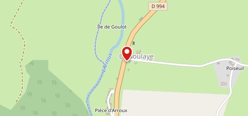 Auberge de la Boulaye sur la carte