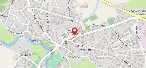 Auberge de la Madeleine sur la carte