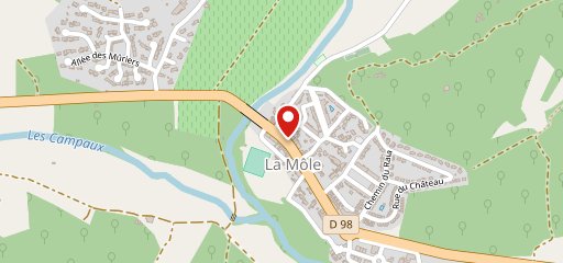 Auberge de la Môle sur la carte