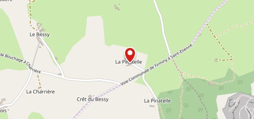 la Pinatelle Restaurant sur la carte