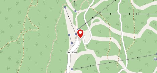 Auberge de la Poya sur la carte