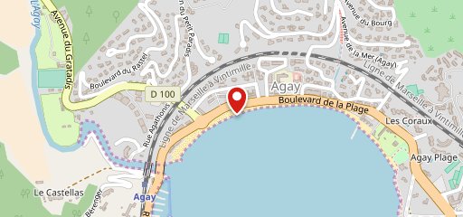 Auberge de la Rade sur la carte