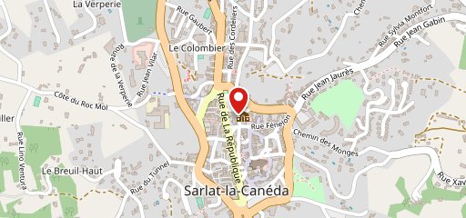 La Salamandre sur la carte