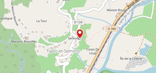 Auberge De La Source sur la carte