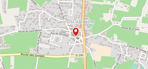 Auberge de Lagernate sur la carte