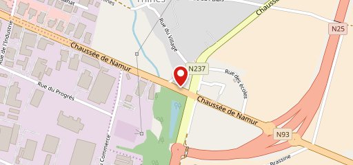 L'Auberge de Thines sur la carte