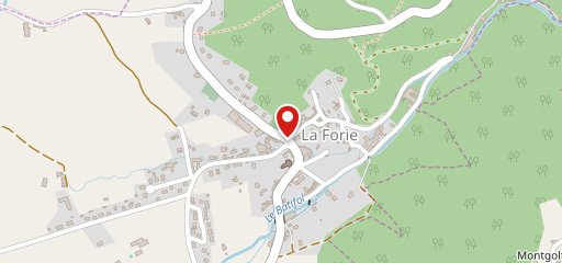 Auberge de la Forie sur la carte