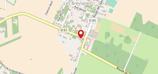 Auberge des Bréviaires sur la carte