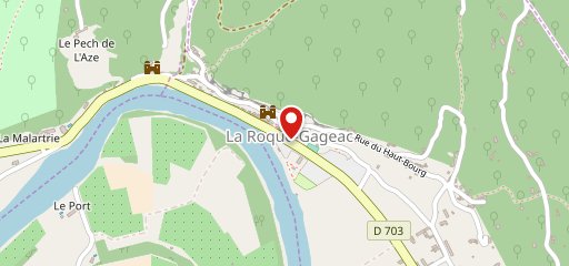 Hôtel La Roque Gageac - L'Auberge des Platanes sur la carte