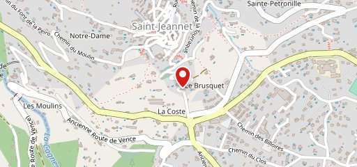 Auberge des Quatre Chemins sur la carte