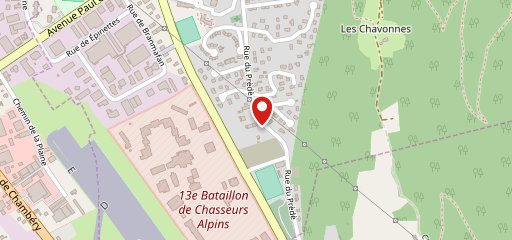 Auberge Des Rochettes sur la carte