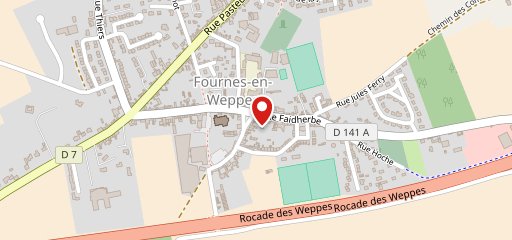 Auberge Les Vieilles Poutres sur la carte