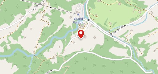 Auberge du Grand Paradis sur la carte