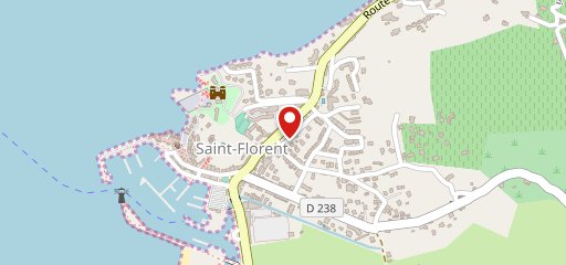 L'Auberge du Pêcheur Saint-Florent sur la carte