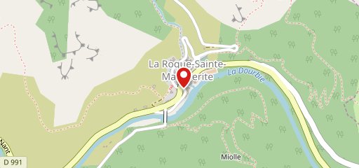 Auberge du Roc Banut sur la carte