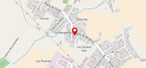 Auberge du Ru sur la carte