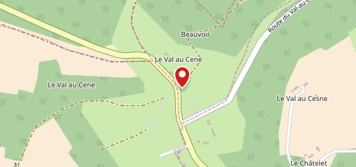 L'Auberge du Val au Cesne sur la carte