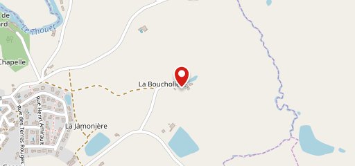 Auberge la Boucholière sur la carte