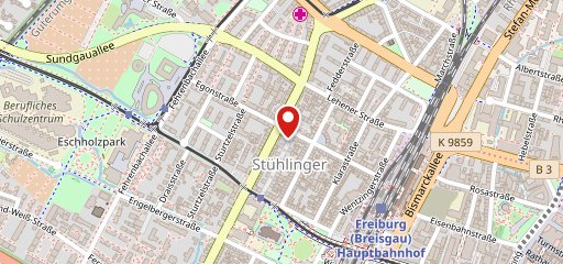 Das Quartier - Freiburg im Breisgau sur la carte