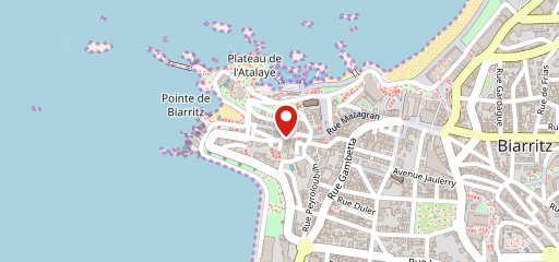 Le Palmarium Biarritz sur la carte