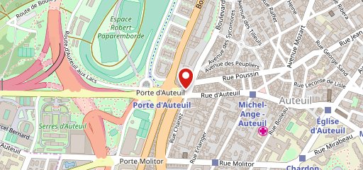 Auteuil Brasserie sur la carte