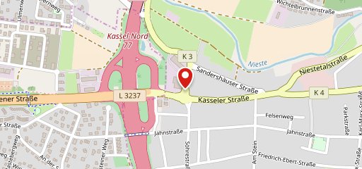 Raststätte Kassel Ost sur la carte