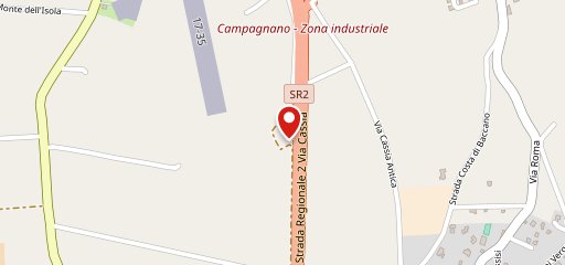 Autogrill Campagnano sulla mappa