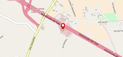 Autogrill Casilina Ovest on map