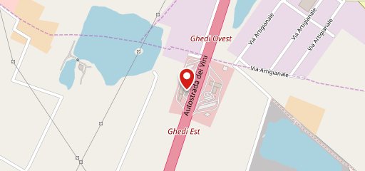 Autogrill Ghedi Ovest sur la carte