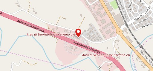 Autogrill Torre Cerrano Est sulla mappa