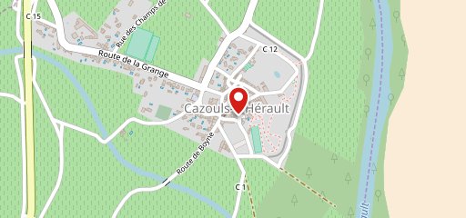 Aux Caz'Elles sur la carte